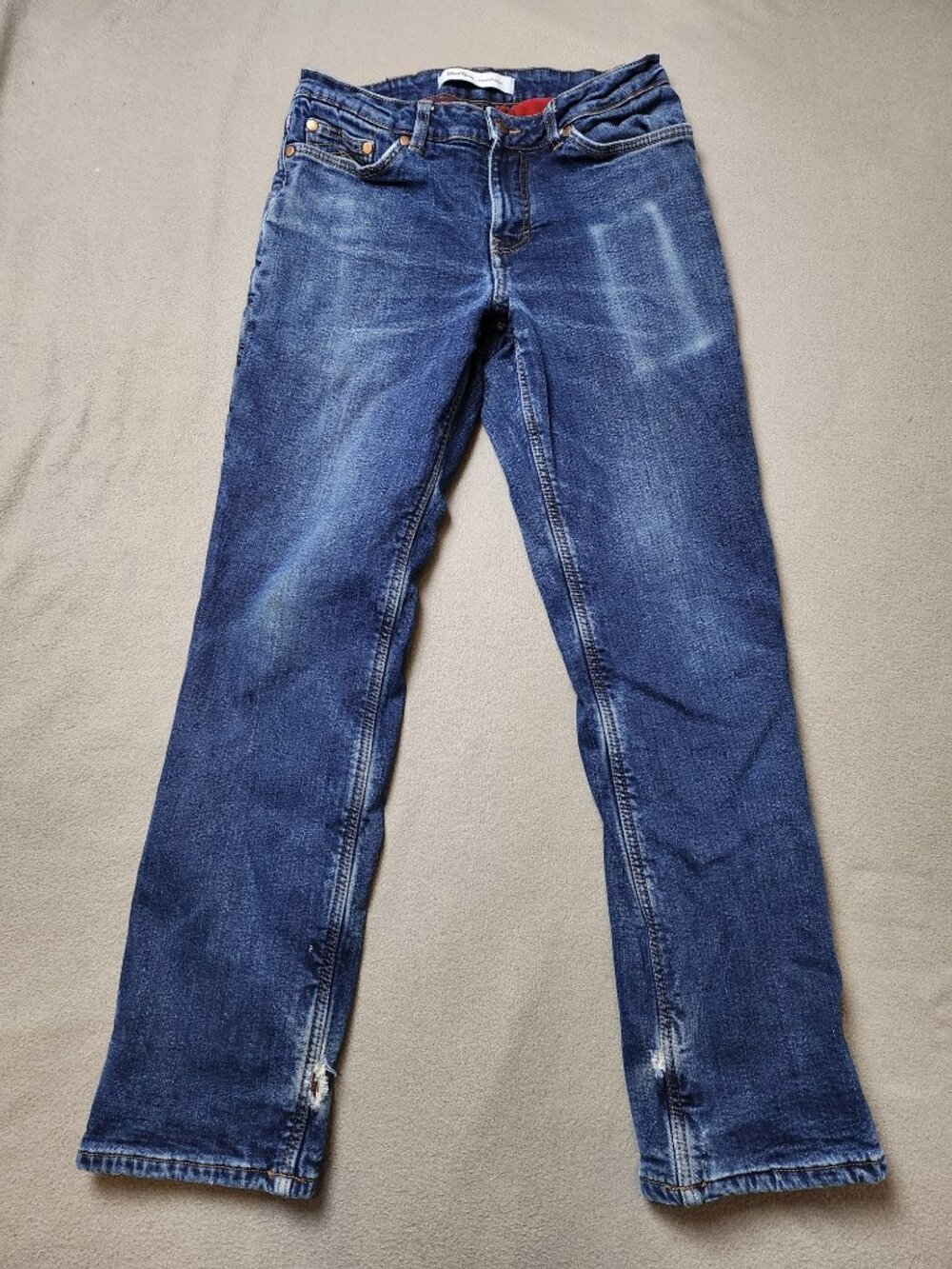 Wind River Mens Flannel Lined Straight Jeans 32 Insulated Work Pants